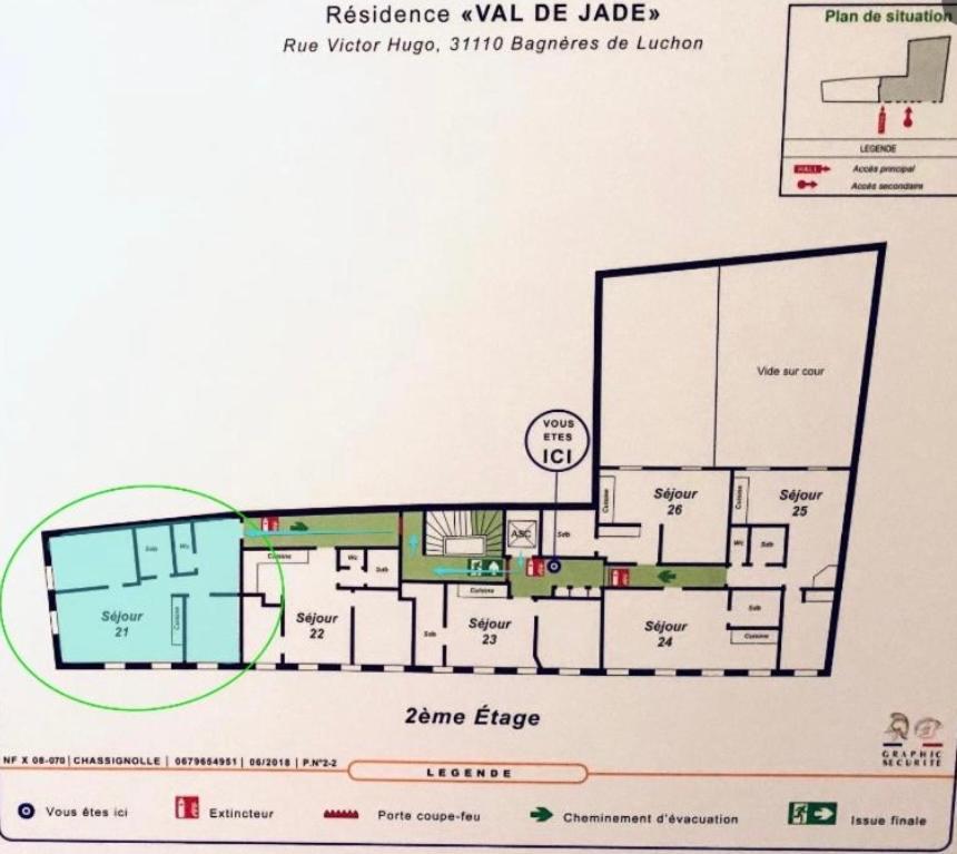 Bagneres De Luchon, Residence Val De Jade, Beau T3 Meuble, Plein Centre, Pour 4 Ou 6 Personnes Екстер'єр фото